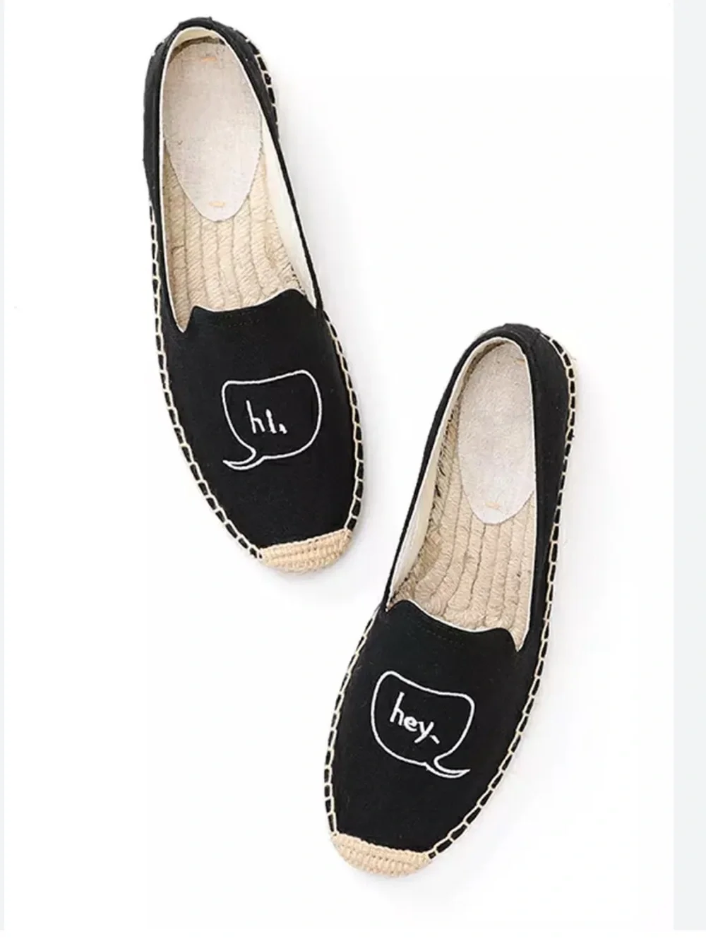 Soludos X Ashkahn conversation espadrilles